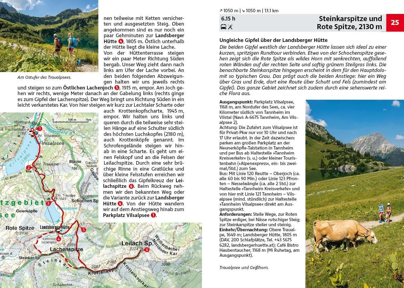 Bild: 9783763315550 | ROTHER Wanderführer Tannheimer Tal. 45 Touren in den Allgäuer Alpen...