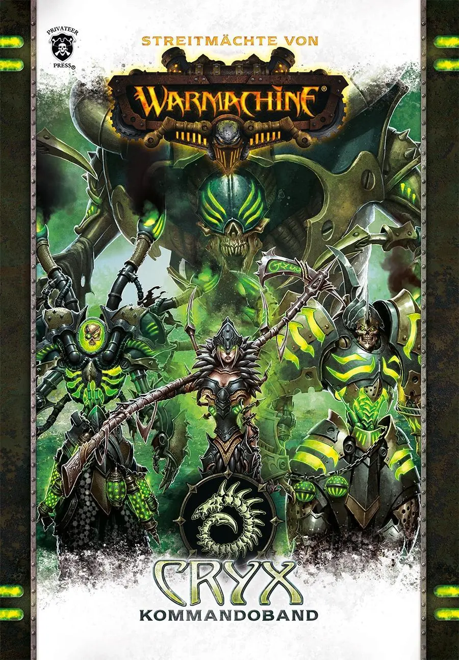 Cover: 9783957525550 | Streitmächte von Warmachine: Cryx Kommandoband | Parker (u. a.) | Buch