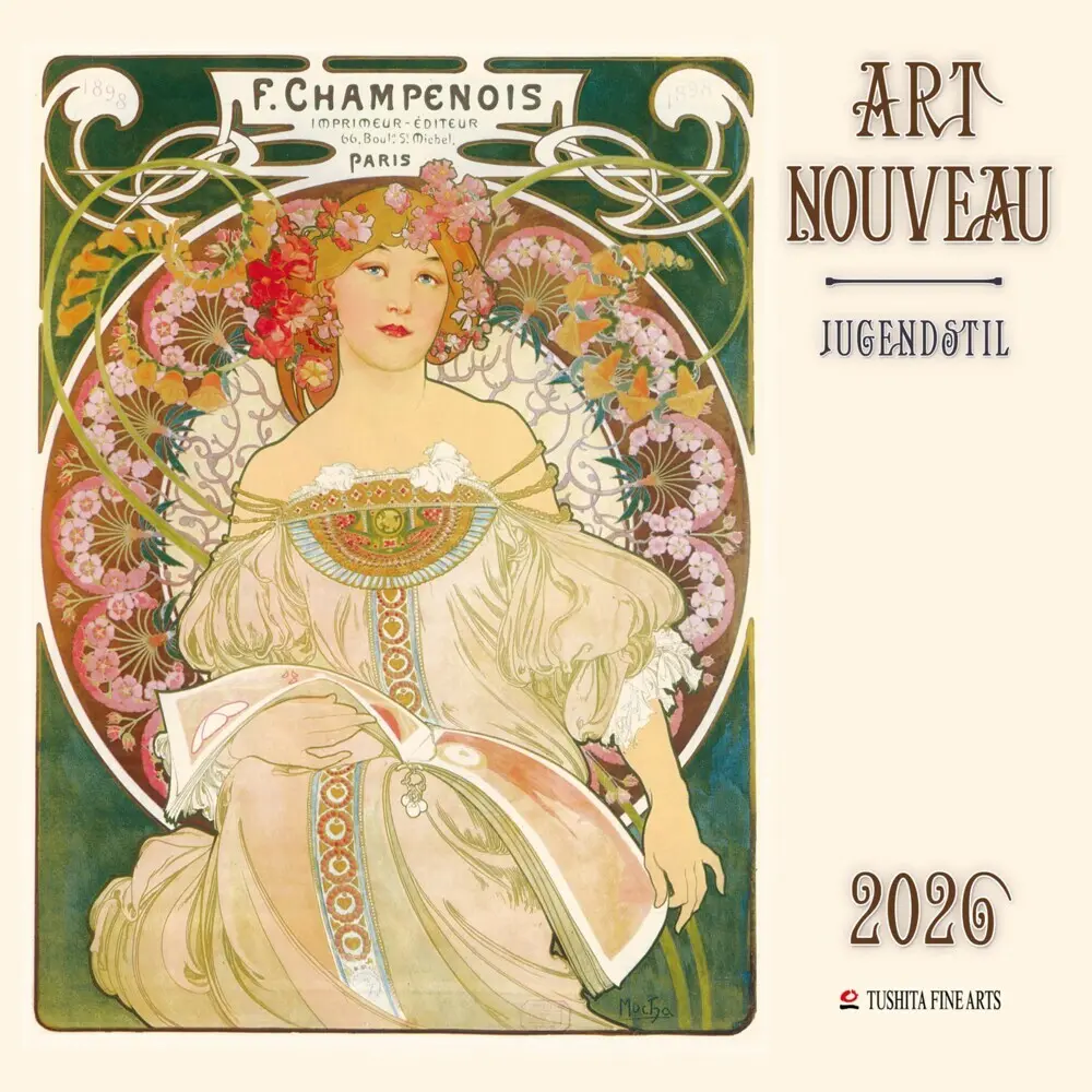 Cover: 9783959295550 | Art Nouveau 2026 | Kalender 2026 | Kalender | Drahtheftung | Englisch