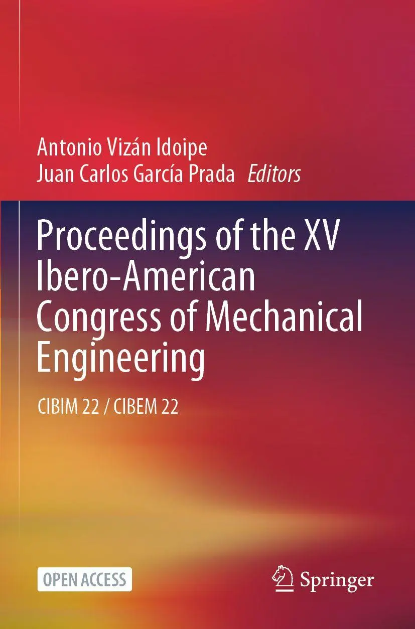 Cover: 9783031385650 | Proceedings of the XV Ibero-American Congress of Mechanical...