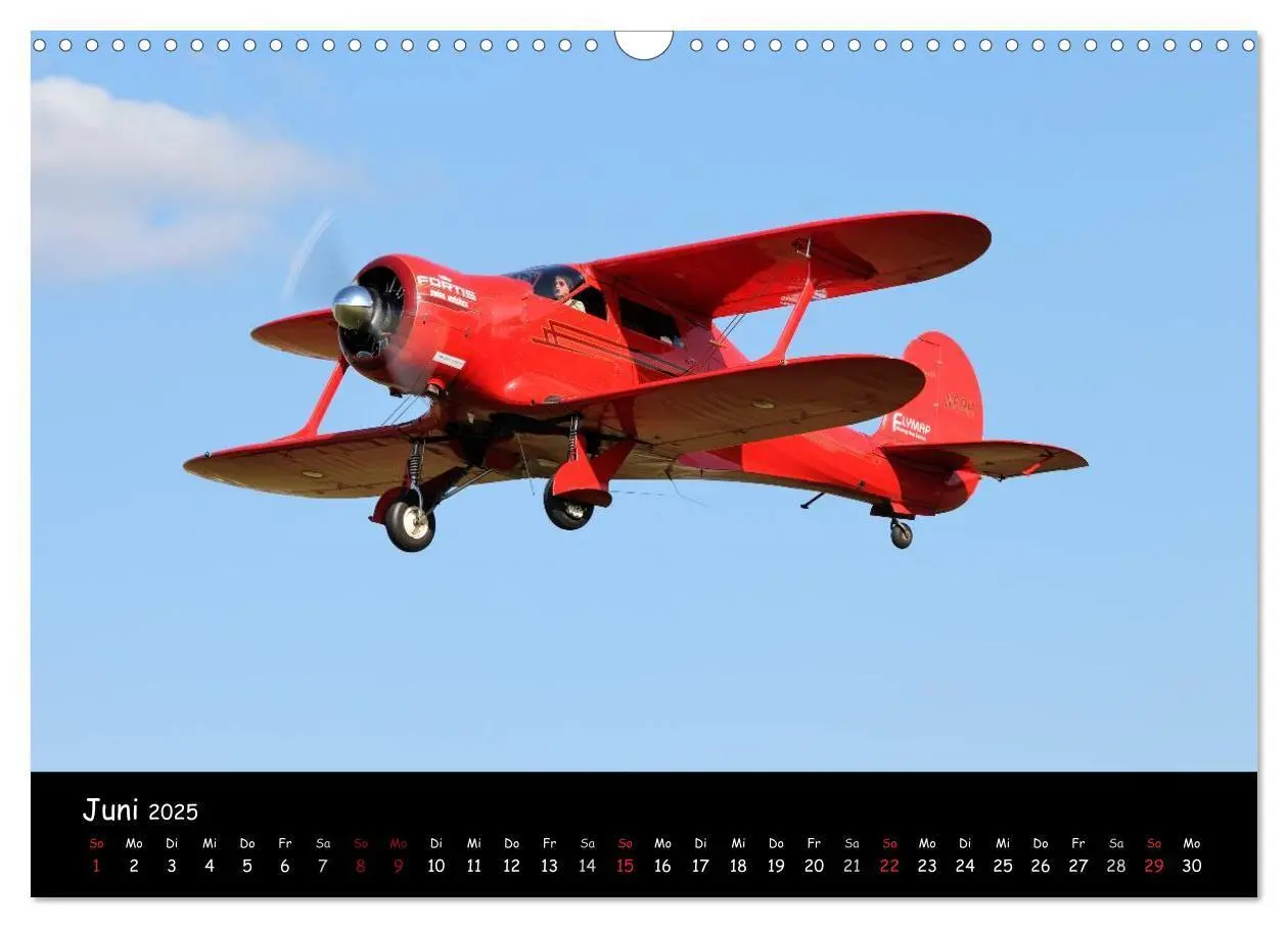 Bild: 9783435785650 | Doppeldecker - Veteranen der Lüfte (Wandkalender 2025 DIN A3 quer),...