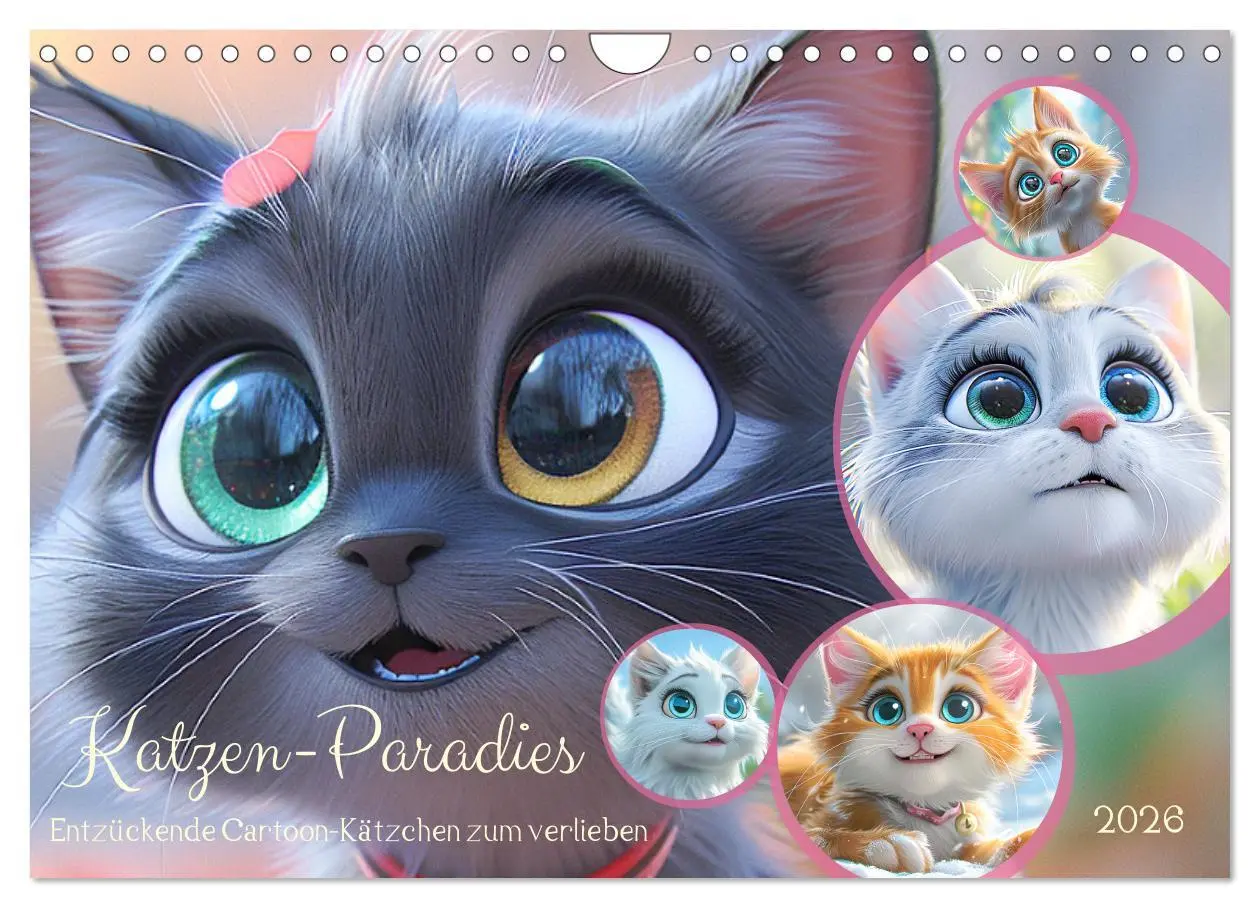 Cover: 9783457325650 | Katzen-Paradies. Entzückende Cartoon-Kätzchen zum verlieben...