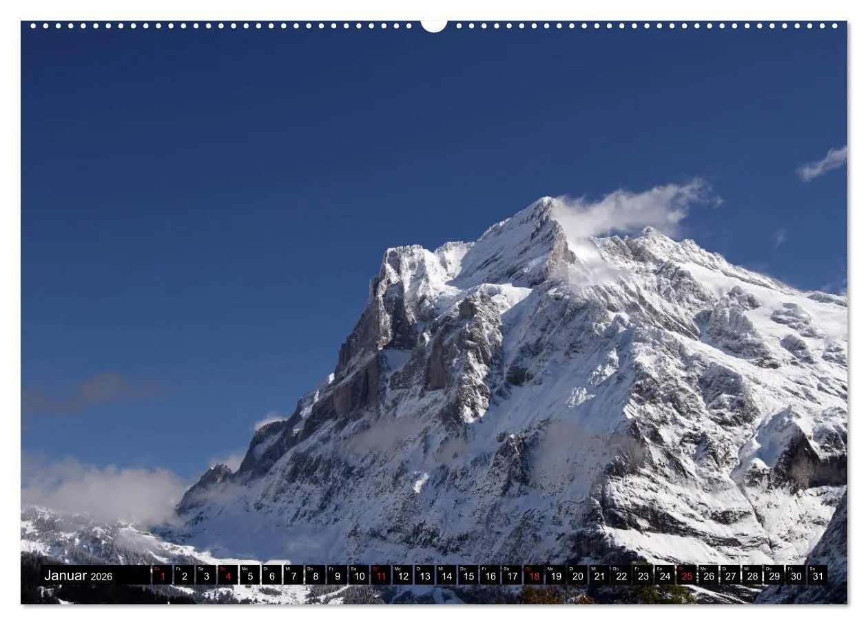 Bild: 9783457705650 | Berge im Berner Oberland (hochwertiger Premium Wandkalender 2026...