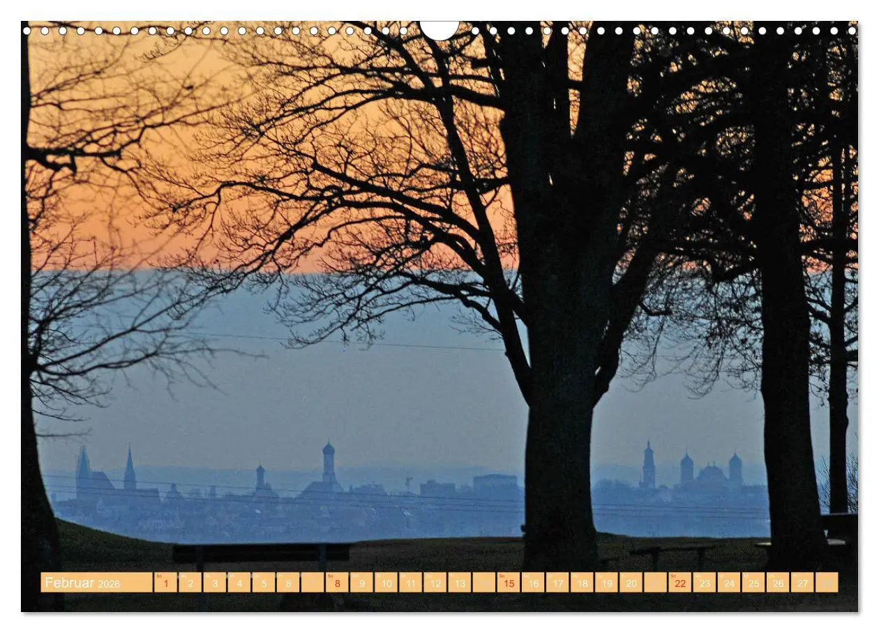 Bild: 9783516105650 | Augsburg und Umgebung (Wandkalender 2026 DIN A3 quer), CALVENDO...