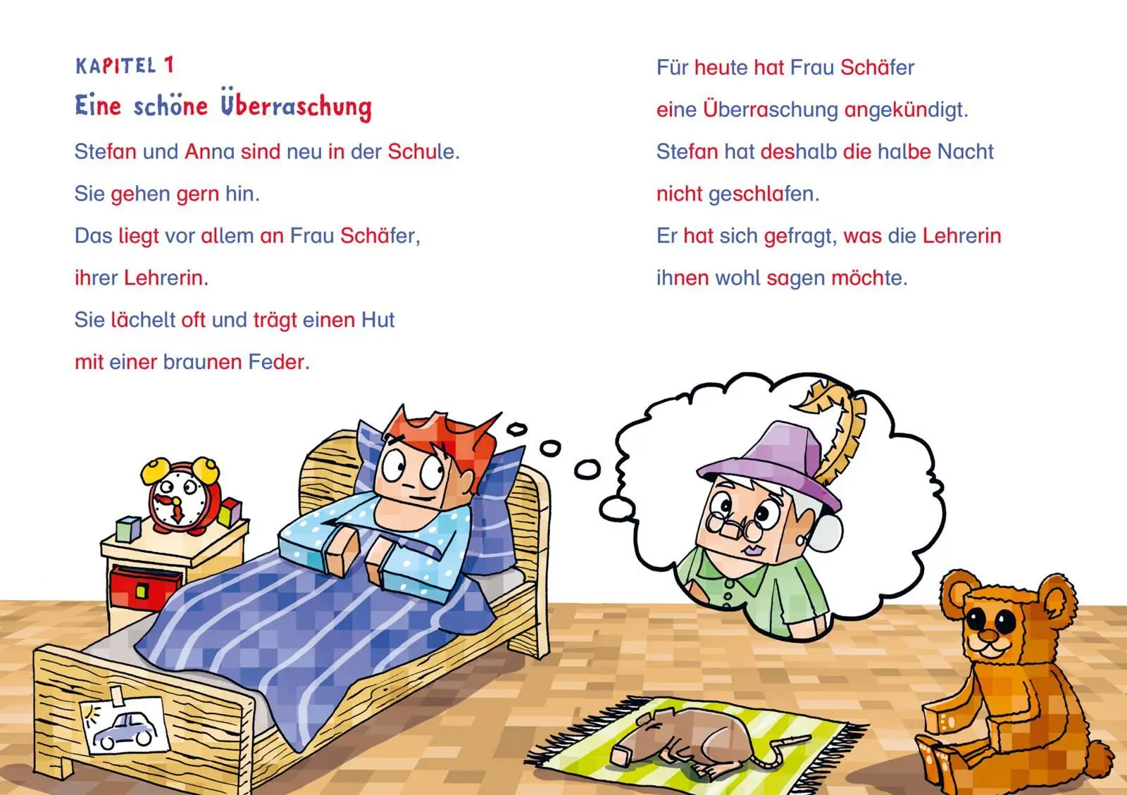 Bild: 9783551065650 | Minecraft Silben-Geschichte: Abenteuer - bis die Schule wackelt!