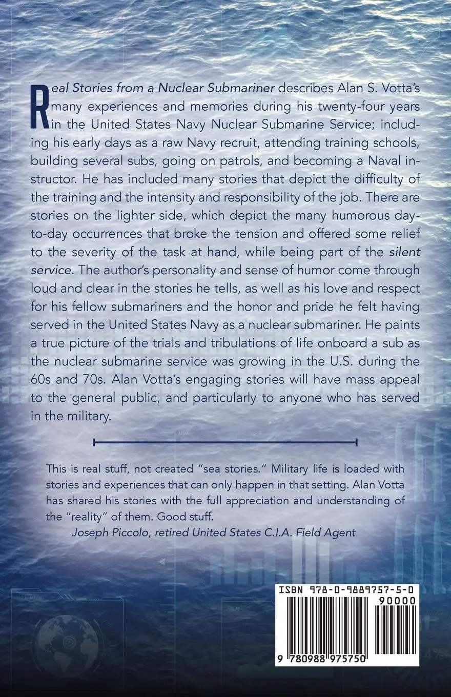 Rückseite: 9780988975750 | Real Stories from a Nuclear Submariner | Alan Votta | Taschenbuch