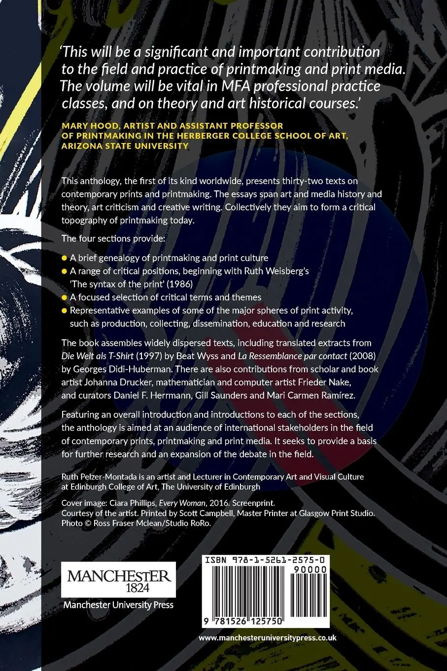 Rückseite: 9781526125750 | Perspectives on contemporary printmaking | Critical writing since 1986