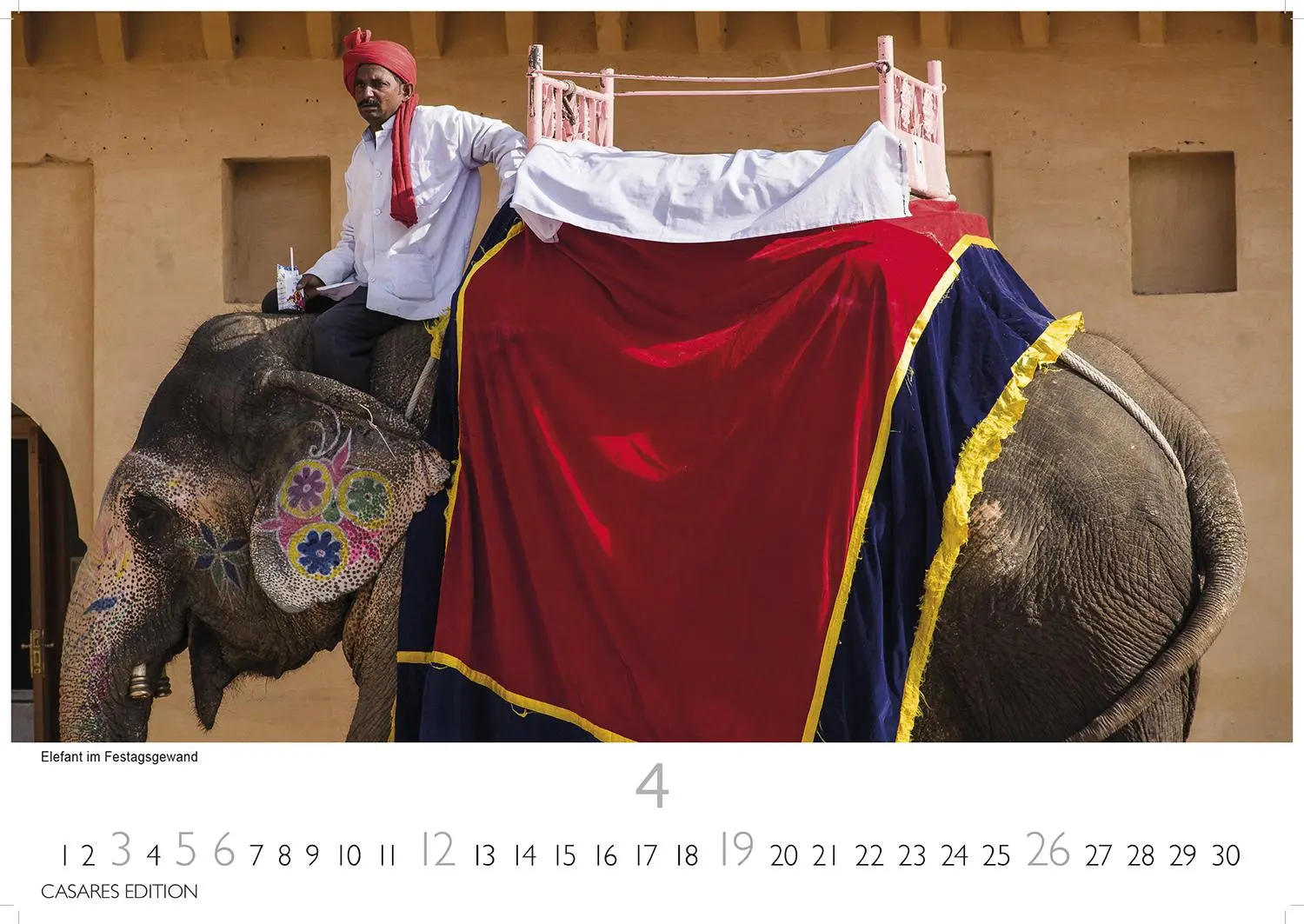 Bild: 9781835245750 | Indien Kalender 2026 - Wandkalender Fotokalender Orient 24x35cm -...