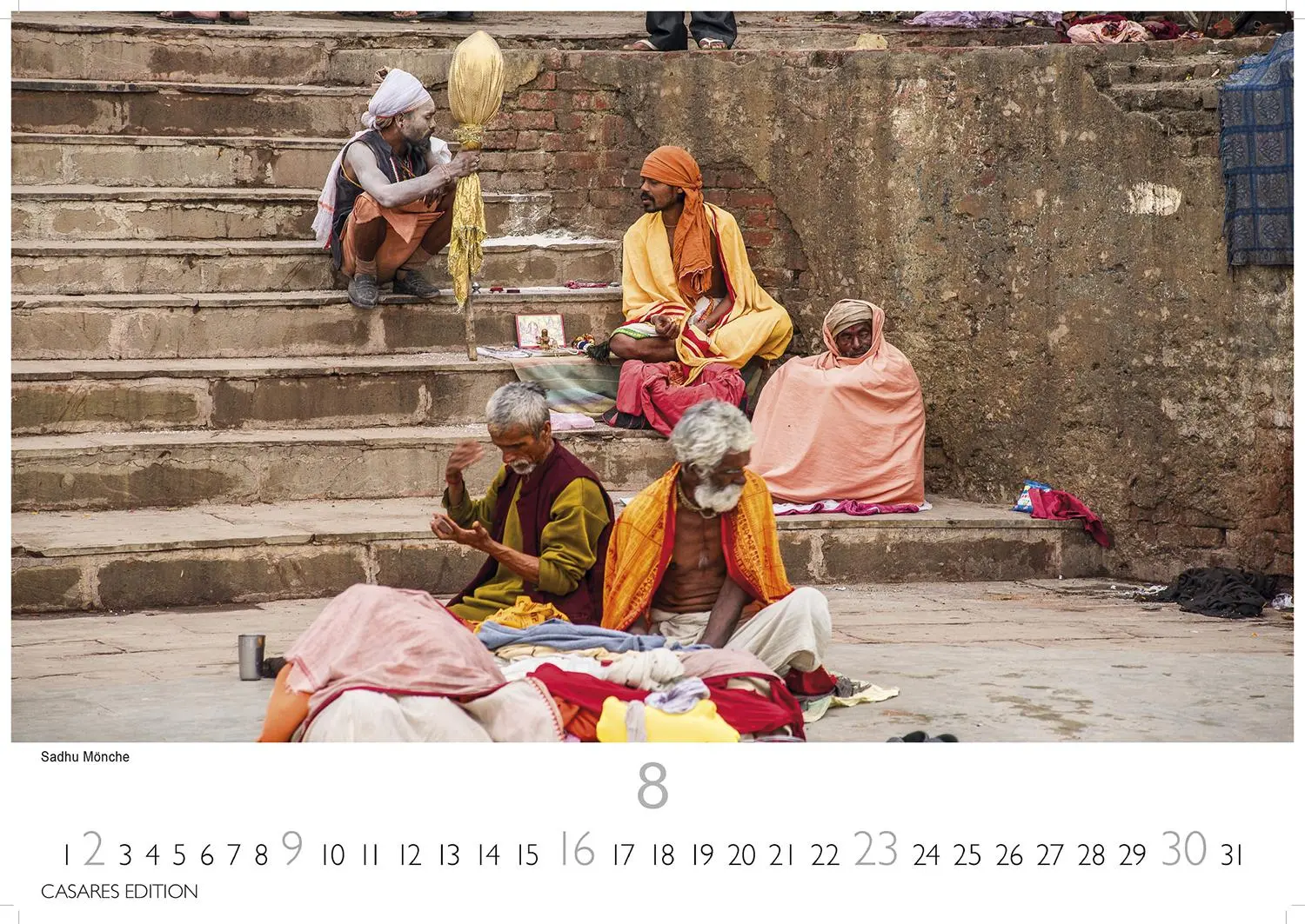 Bild: 9781835245750 | Indien Kalender 2026 - Wandkalender Fotokalender Orient 24x35cm -...