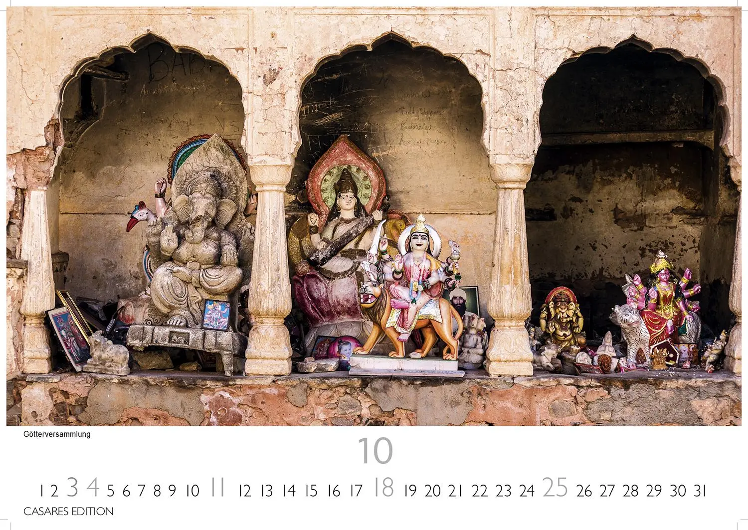 Bild: 9781835245750 | Indien Kalender 2026 - Wandkalender Fotokalender Orient 24x35cm -...