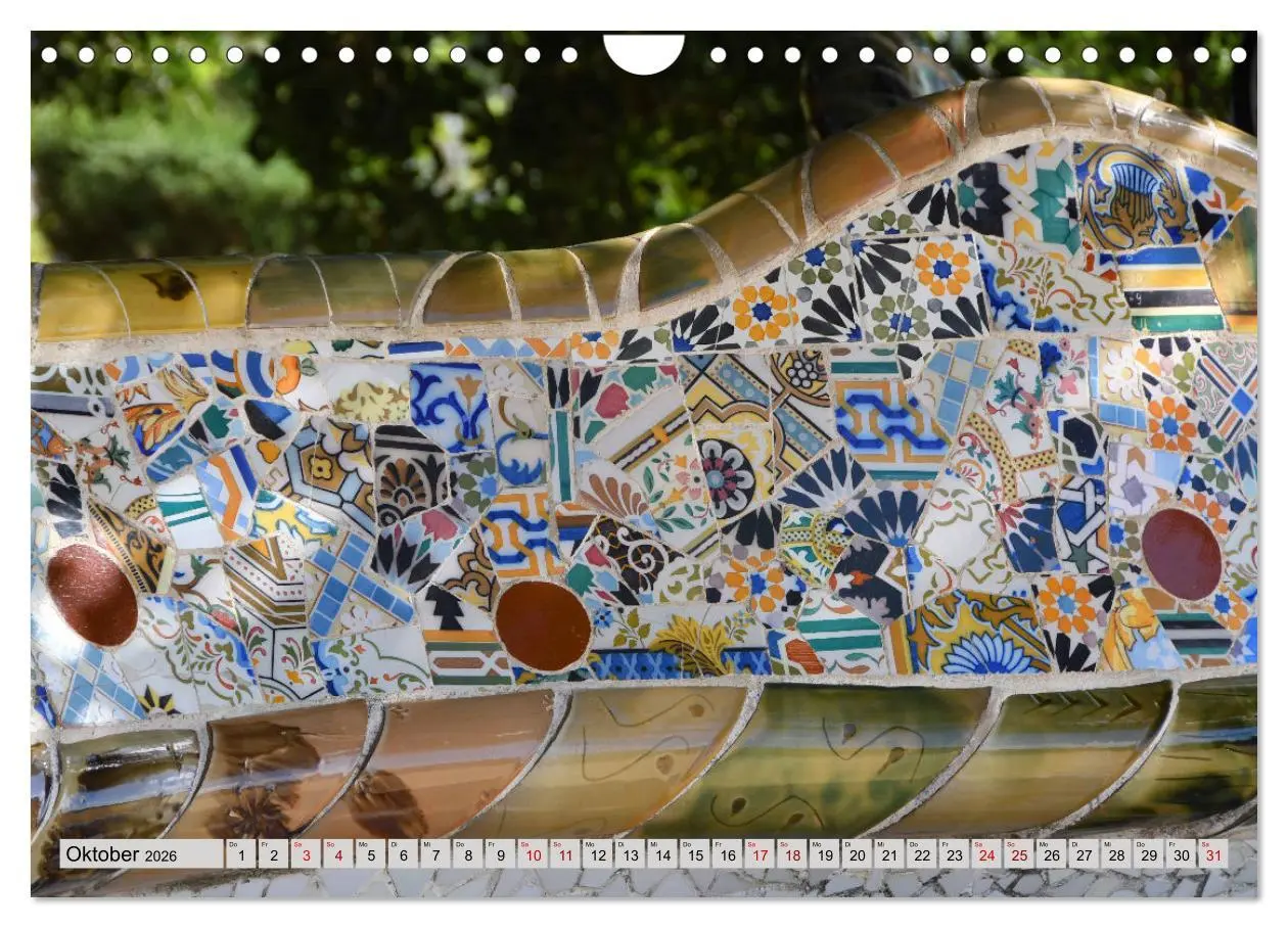 Bild: 9783457555750 | Ein bisschen GAUDI in Barcelona (Wandkalender 2026 DIN A4 quer),...