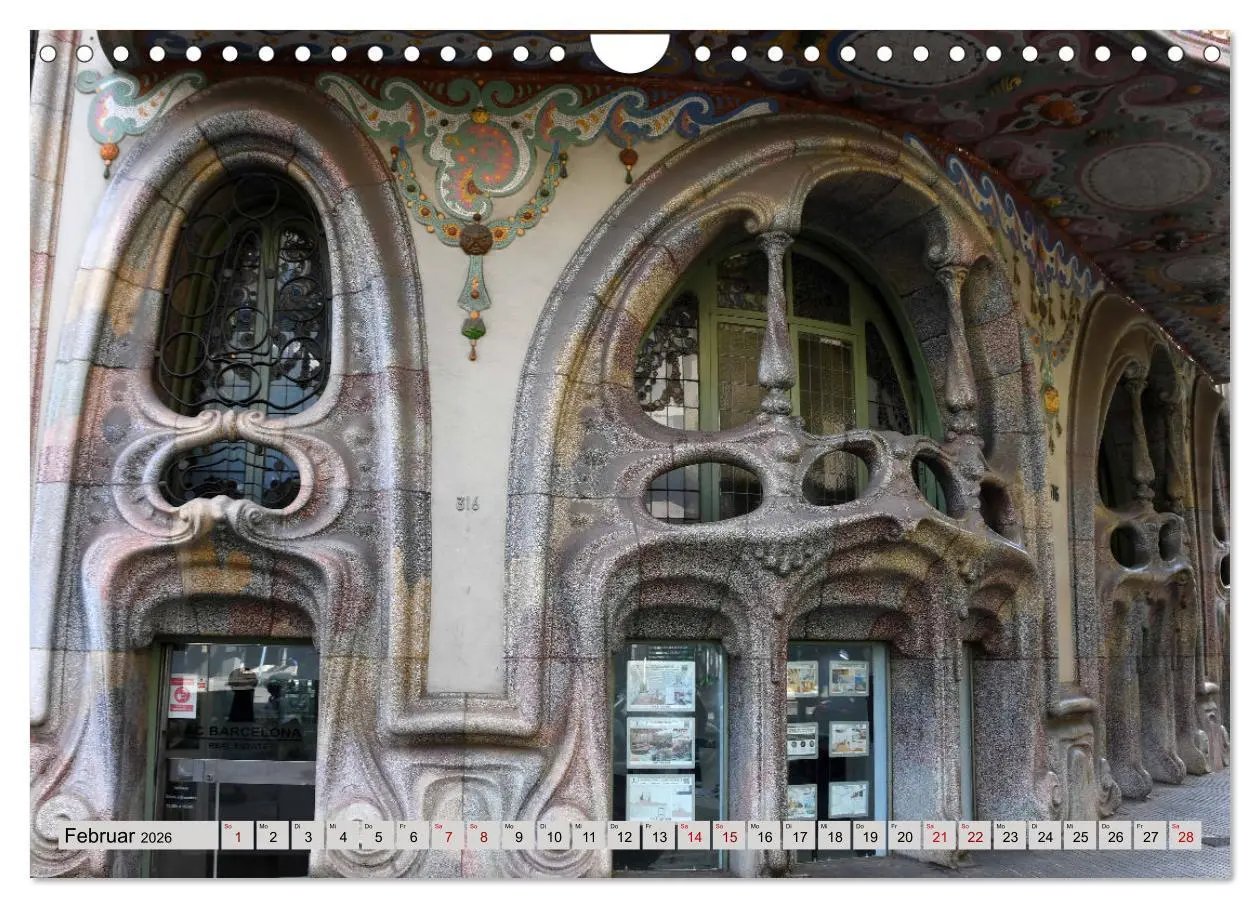 Bild: 9783457555750 | Ein bisschen GAUDI in Barcelona (Wandkalender 2026 DIN A4 quer),...