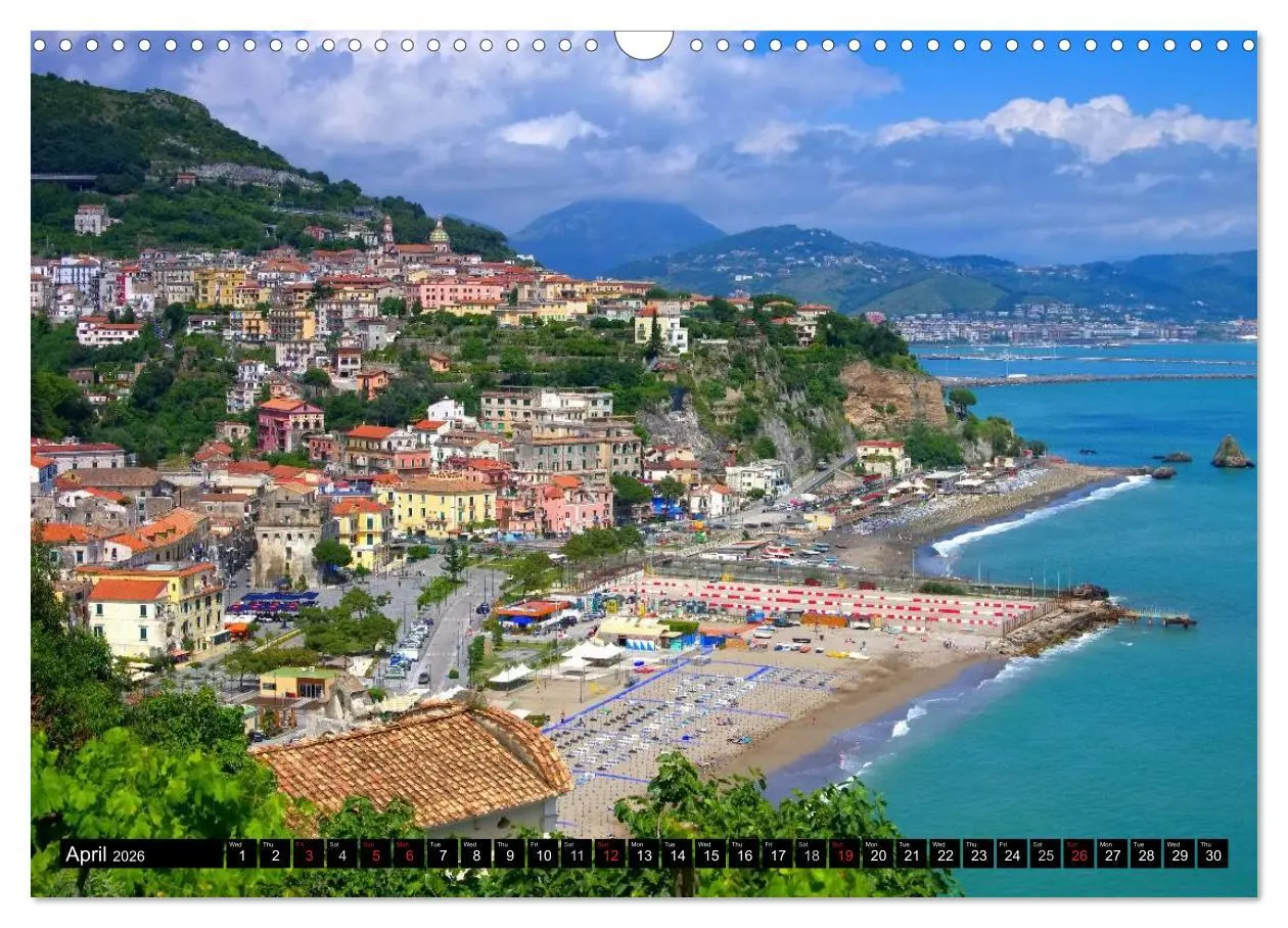 Bild: 9783516575750 | Amalfi Coast and Campania (Wall Calendar 2026 DIN A3 landscape),...