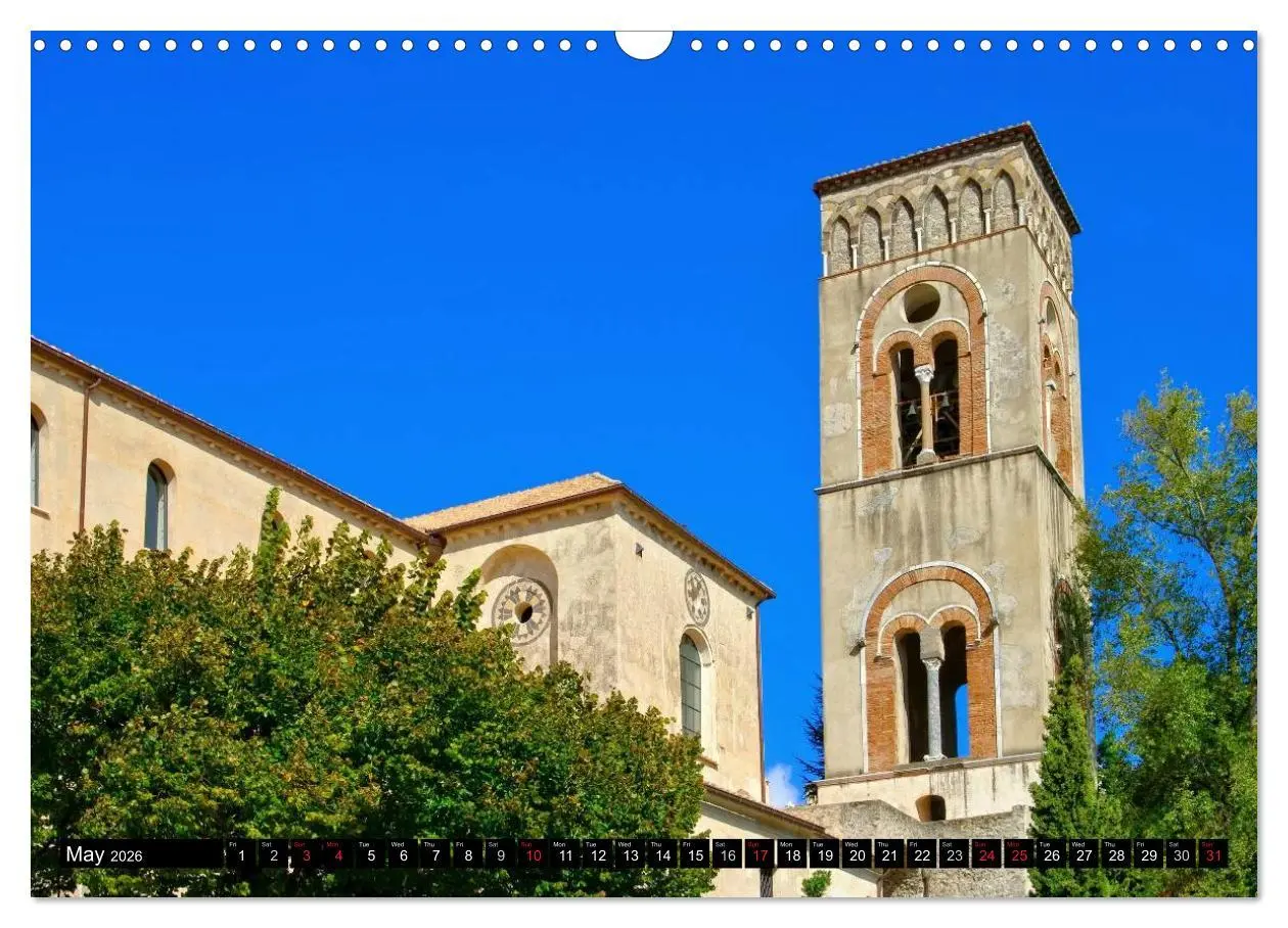 Bild: 9783516575750 | Amalfi Coast and Campania (Wall Calendar 2026 DIN A3 landscape),...