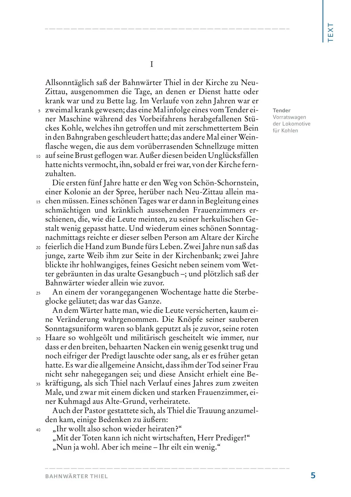 Bild: 9783804425750 | Bahnwärter Thiel (Textausgabe) | Gerhart Hauptmann | Taschenbuch