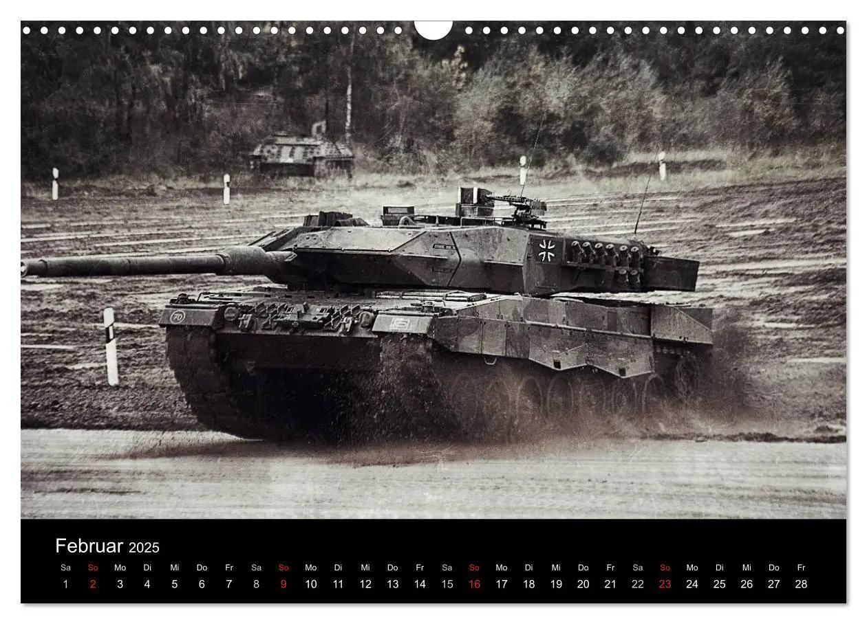 Bild: 9783435835850 | Panzerstahl auf der Heide - Das Heer legt wieder los (Wandkalender...