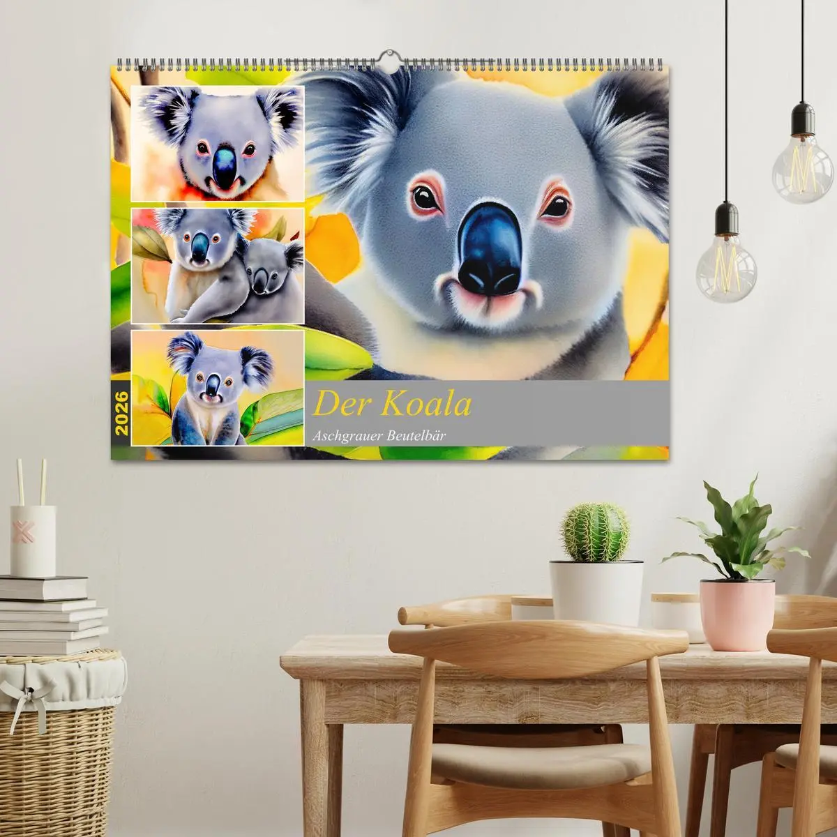 Bild: 9783457855850 | Der Koala 2026. Aschgrauer Beutelbär (Wandkalender 2026 DIN A2...