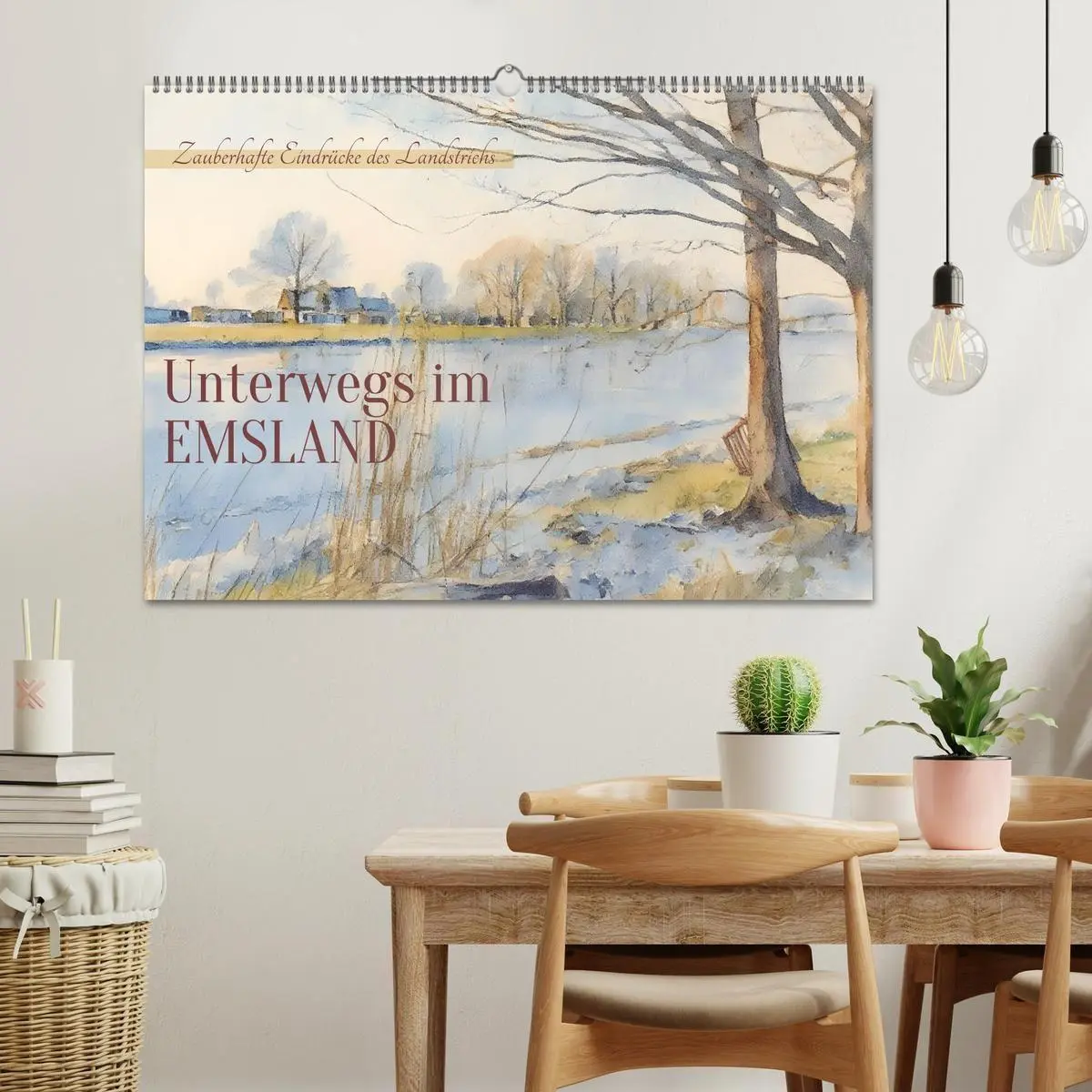 Bild: 9783516705850 | Unterwegs im Emsland (Wandkalender 2026 DIN A2 quer), CALVENDO...