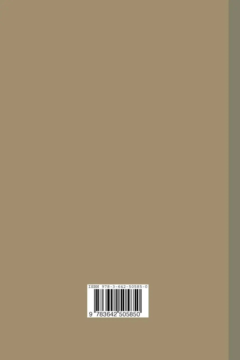 Rückseite: 9783642505850 | Die Deutschen Militärapotheker im Weltkriege | G. Devin | Taschenbuch