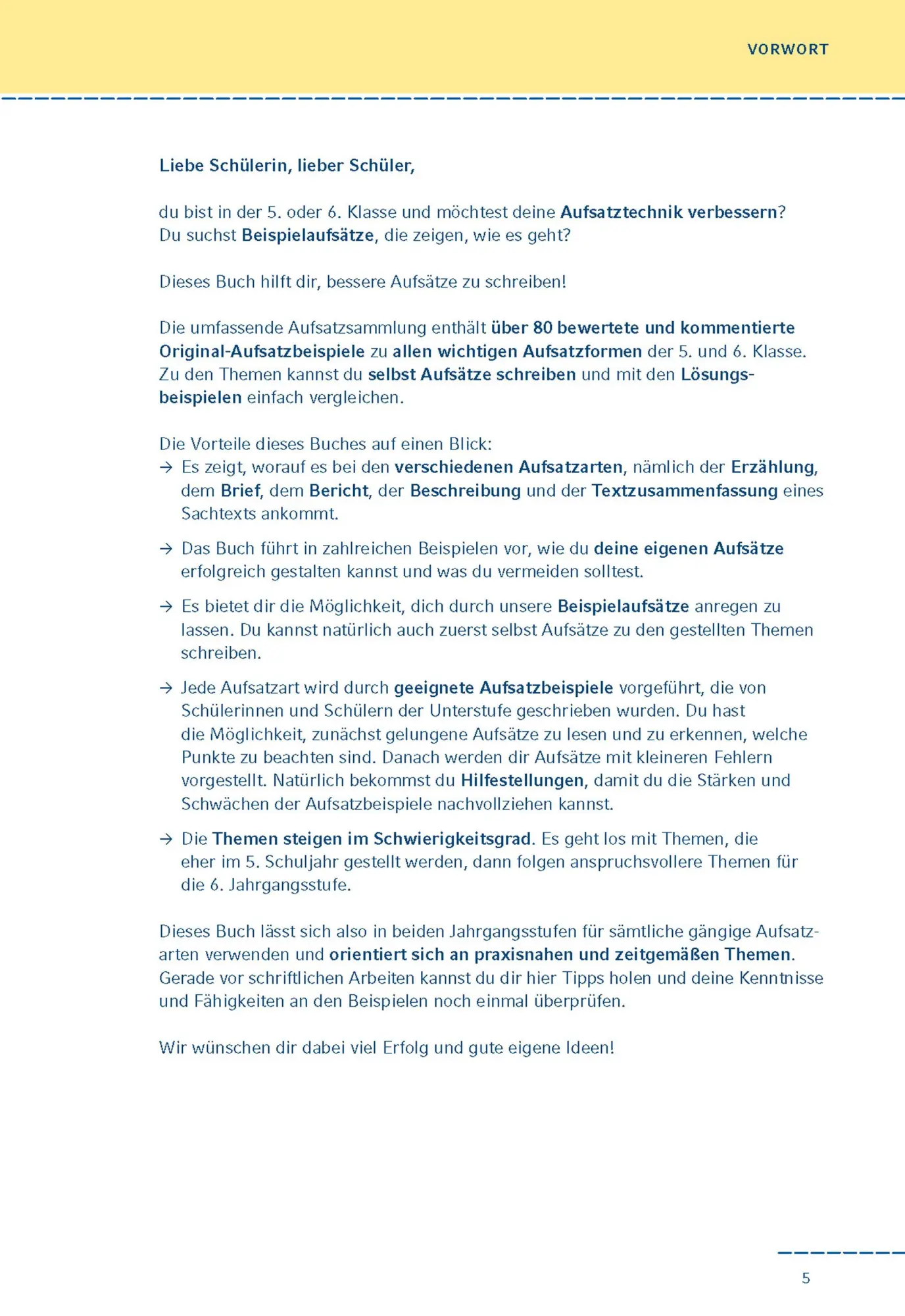 Bild: 9783804415850 | Mein großes Aufsatzbuch - Deutsch 5./6. Klasse. | Friepes (u. a.)