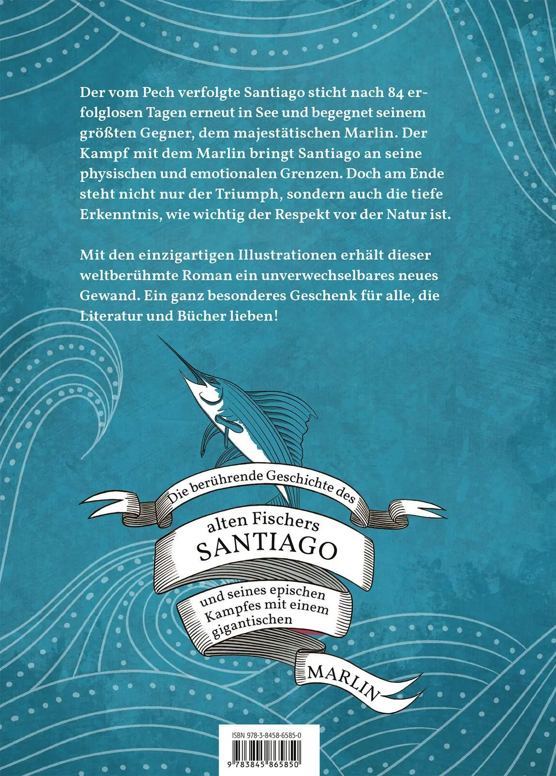 Rückseite: 9783845865850 | Der alte Mann und das Meer | Ernest Hemingway | Buch | 224 S. | 2025