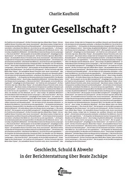 Cover: 9783942885850 | In guter Gesellschaft? | Charlie Kaufhold | Taschenbuch | 112 S.