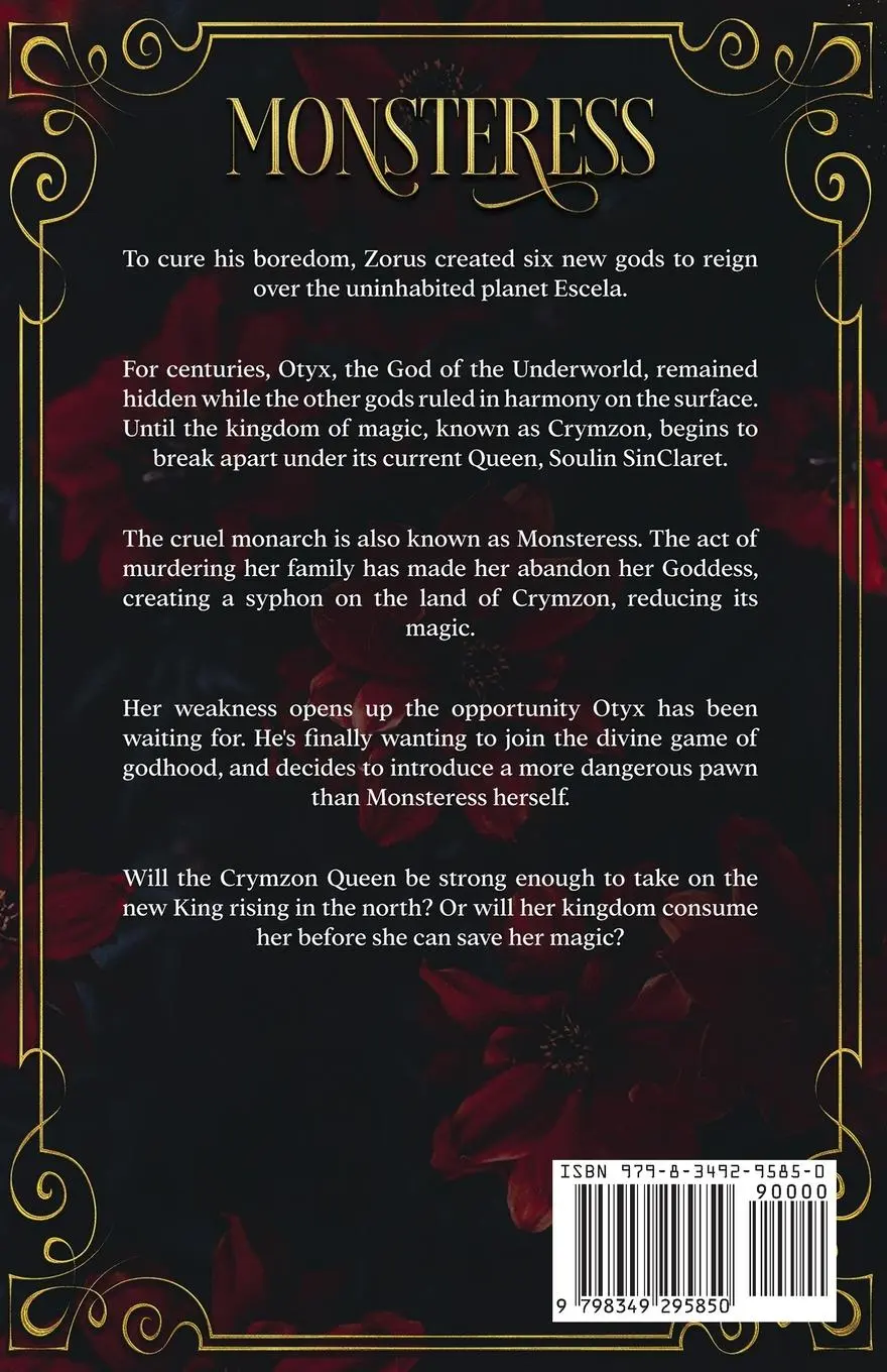 Rückseite: 9798349295850 | Monsteress (The Crymzon Chronicles Book 1) | C. K. Franziska | Buch