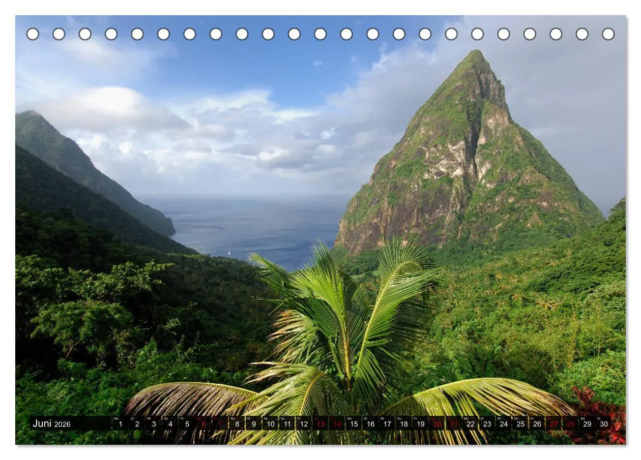 Bild: 9783457915950 | Inselwelt Karibik (Tischkalender 2026 DIN A5 quer), CALVENDO...