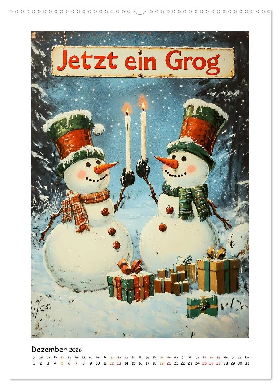 Bild: 9783516245950 | Retro Schilder (Wandkalender 2026 DIN A2 hoch), CALVENDO...