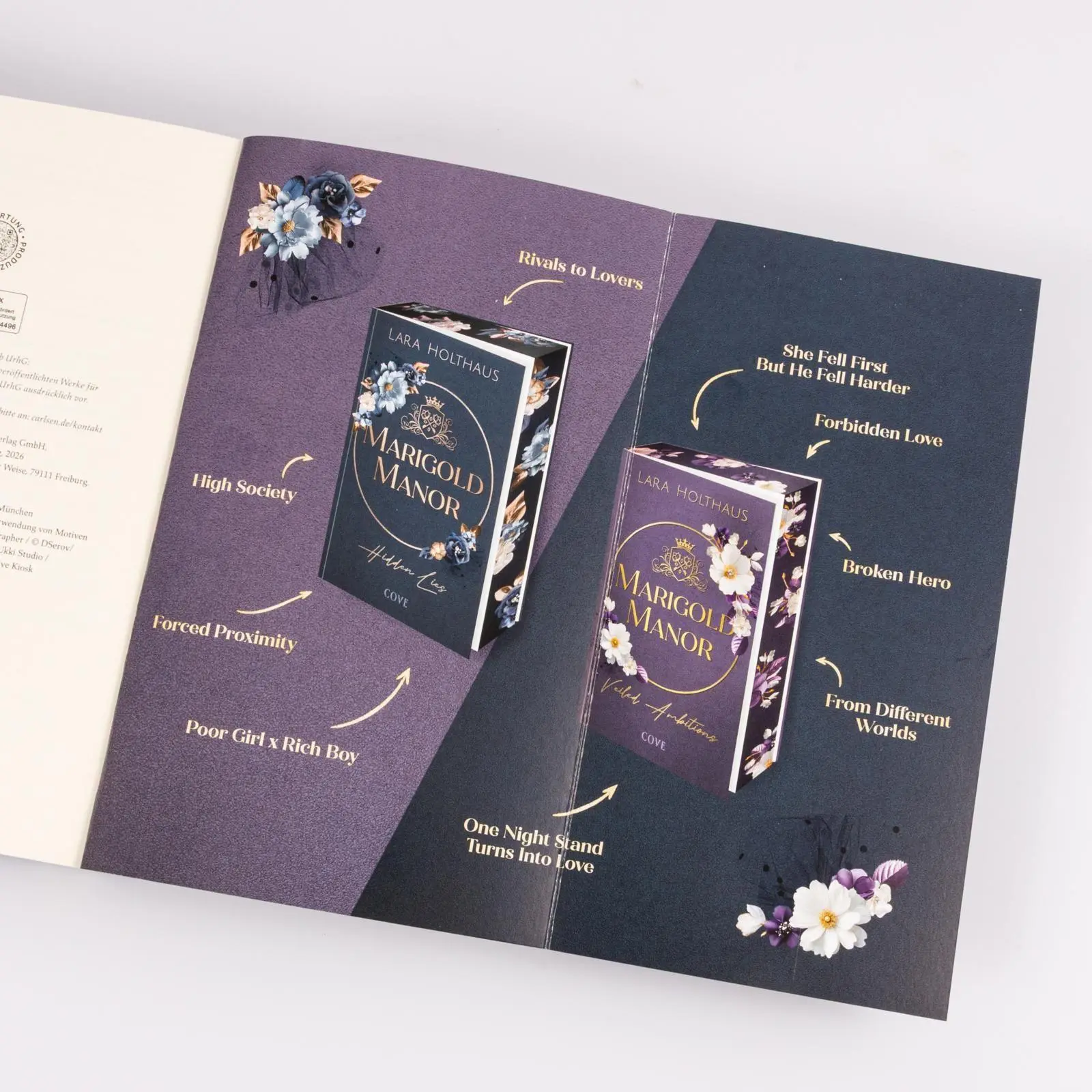 Bild: 9783551585950 | Marigold Manor 2: Veiled Ambitions | Lara Holthaus | Taschenbuch