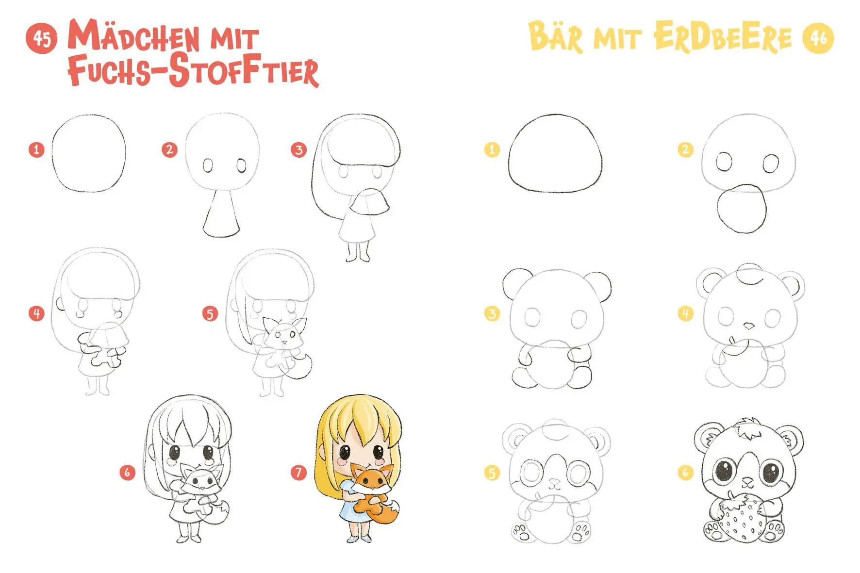 Bild: 9783745935950 | 300 Motive zeichnen - Supersweet Kawaii | Lise Herzog | Taschenbuch