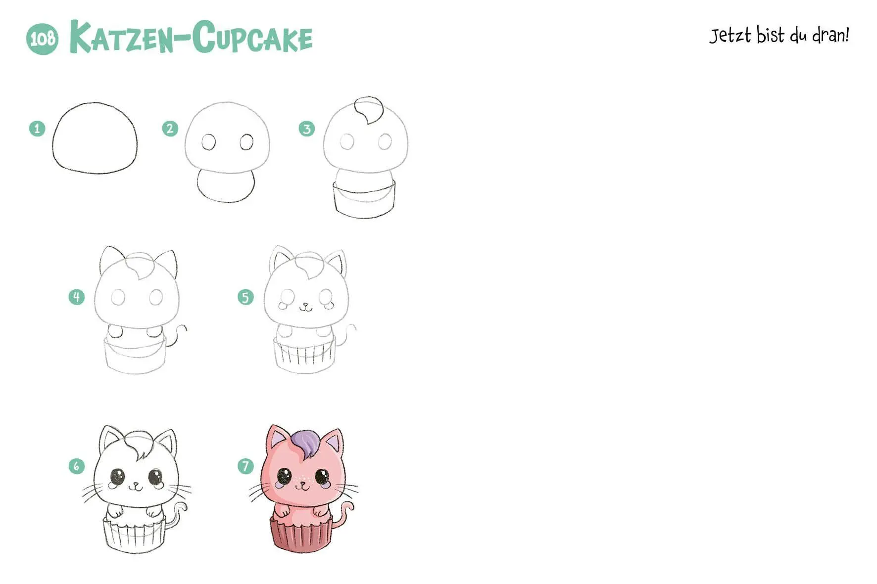 Bild: 9783745935950 | 300 Motive zeichnen - Supersweet Kawaii | Lise Herzog | Taschenbuch