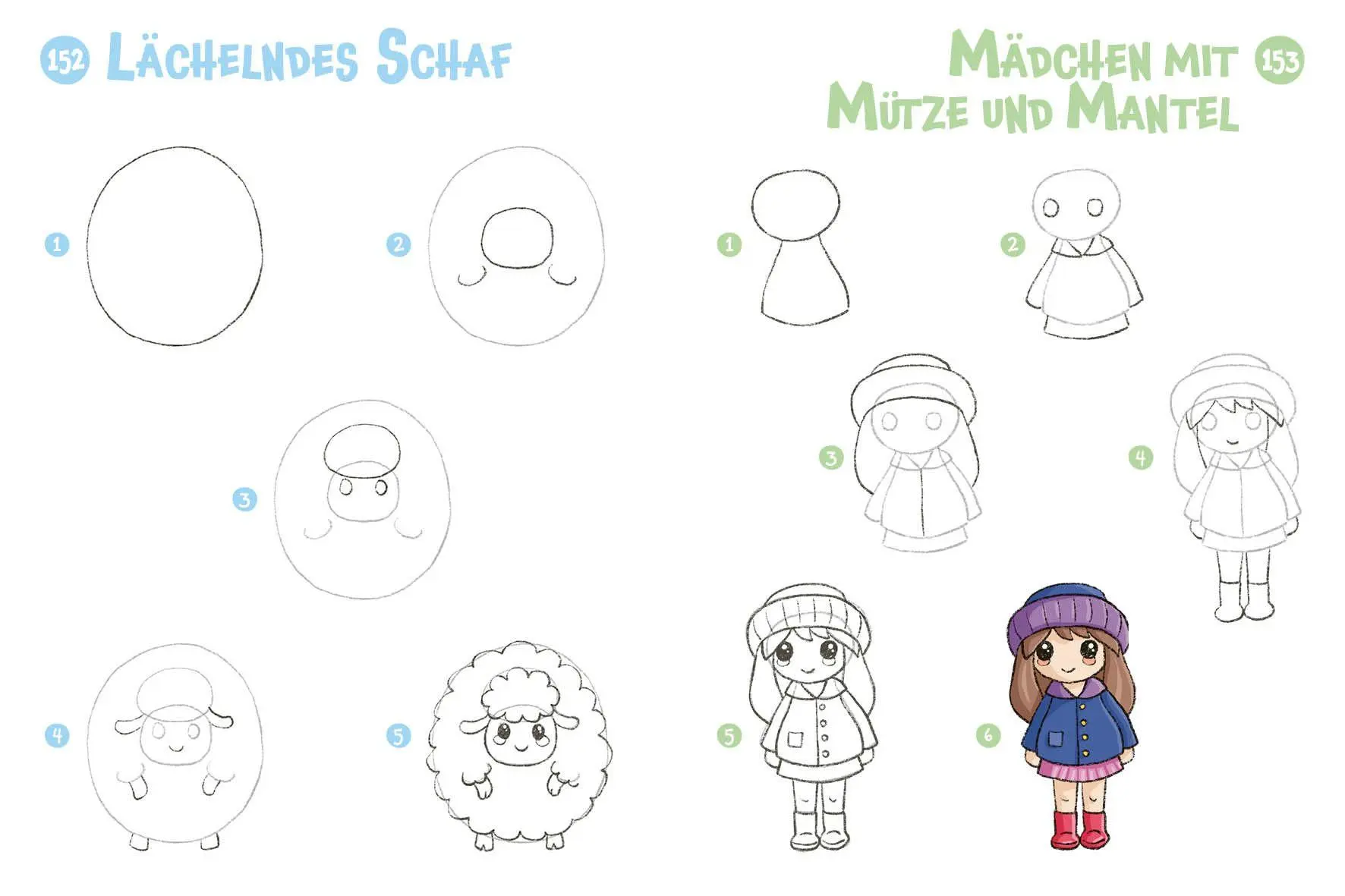 Bild: 9783745935950 | 300 Motive zeichnen - Supersweet Kawaii | Lise Herzog | Taschenbuch
