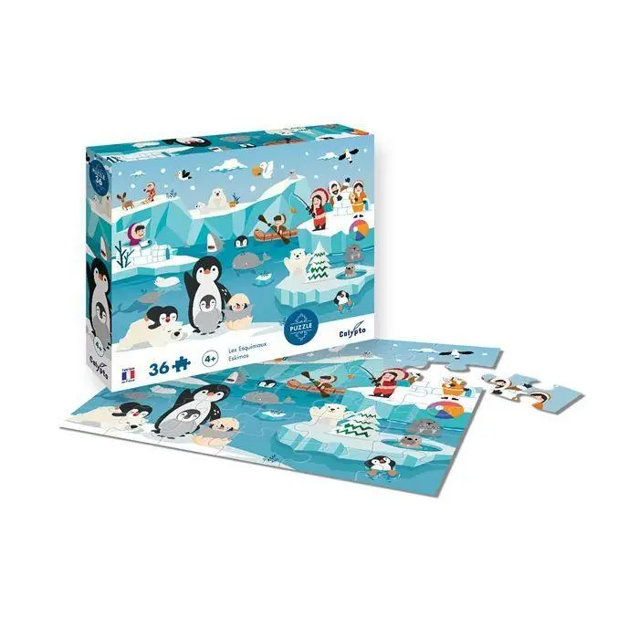 Bild: 3373910076050 | Polartiere 36 Teile Puzzle | Herausgegeben von CALYPTO | Spiel | 2025