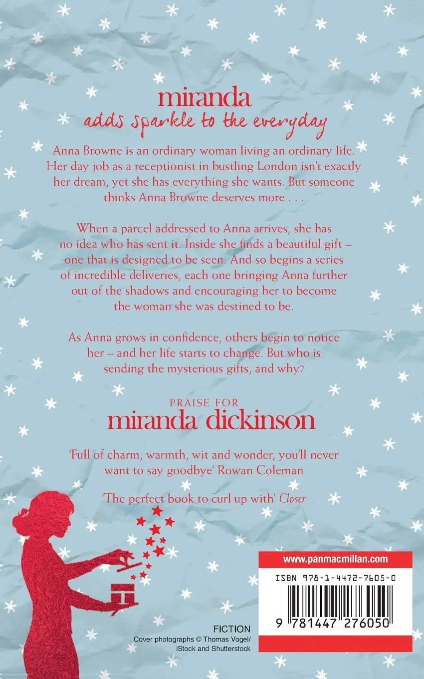 Rückseite: 9781447276050 | A Parcel for Anna Browne | Miranda Dickinson | Taschenbuch | Englisch