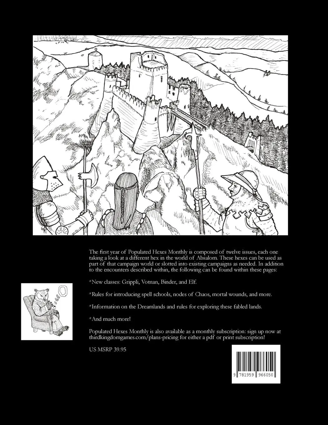 Rückseite: 9781959966050 | Populated Hexes Year One | Todd Leback | Taschenbuch | Englisch | 2023