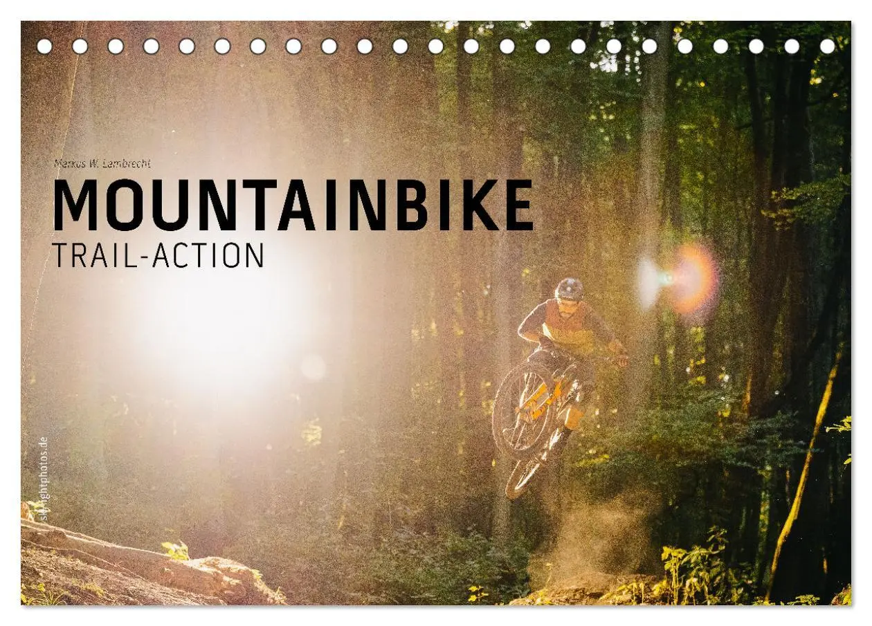 Cover: 9783457666050 | Mountainbike Trail-Action (Tischkalender 2026 DIN A5 quer),...