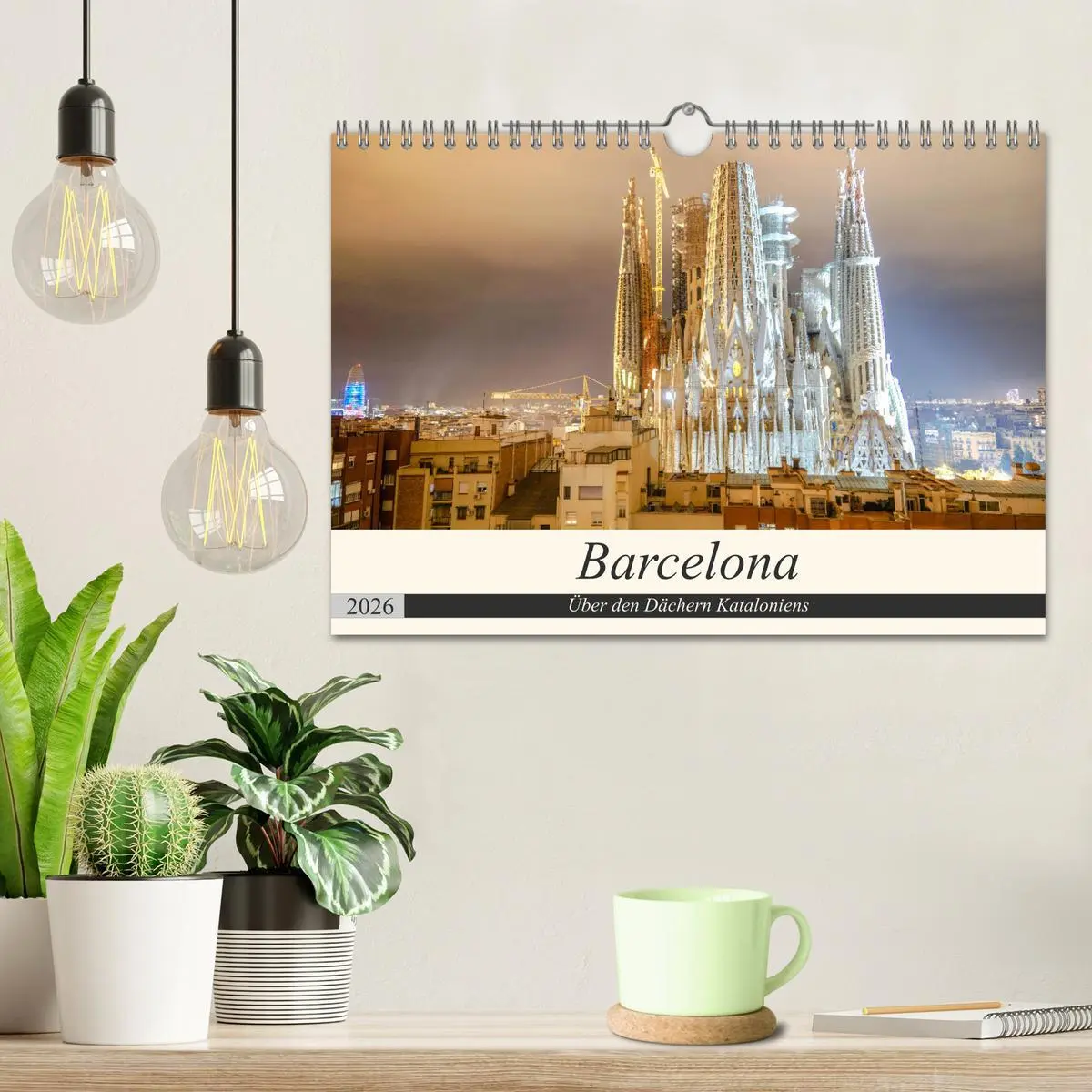 Bild: 9783457806050 | Barcelona - Über den Dächern Kataloniens (Wandkalender 2026 DIN A4...