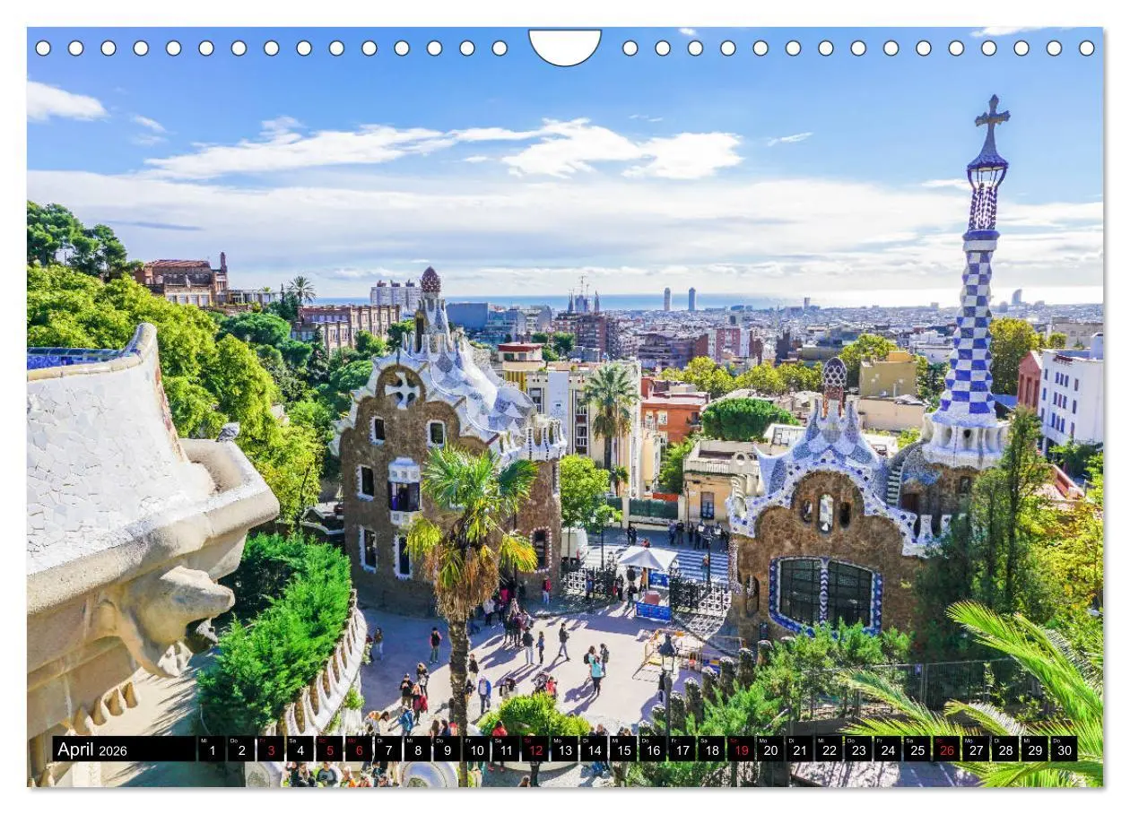 Bild: 9783457806050 | Barcelona - Über den Dächern Kataloniens (Wandkalender 2026 DIN A4...