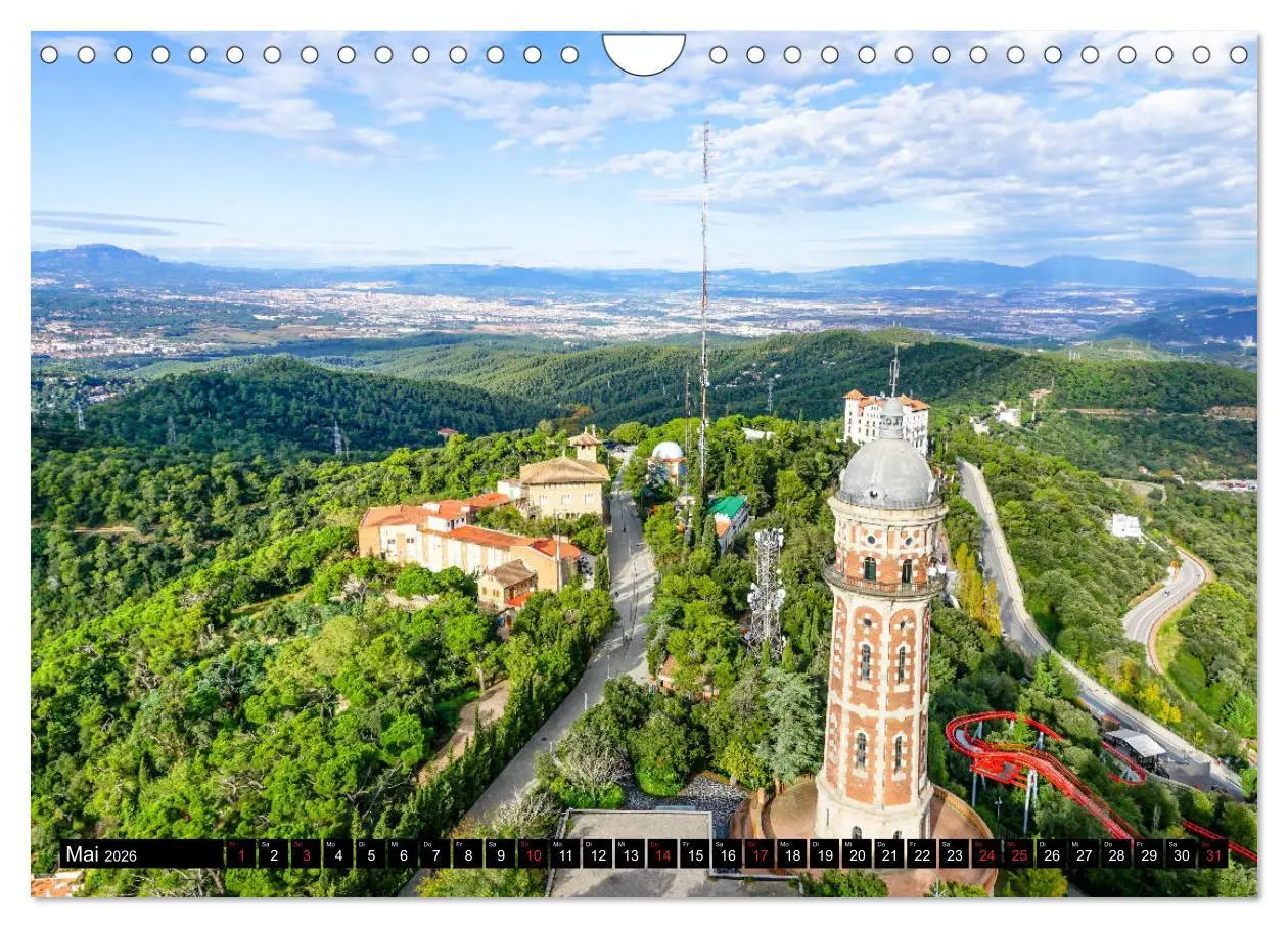 Bild: 9783457806050 | Barcelona - Über den Dächern Kataloniens (Wandkalender 2026 DIN A4...