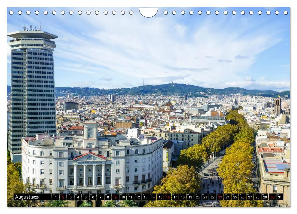 Bild: 9783457806050 | Barcelona - Über den Dächern Kataloniens (Wandkalender 2026 DIN A4...