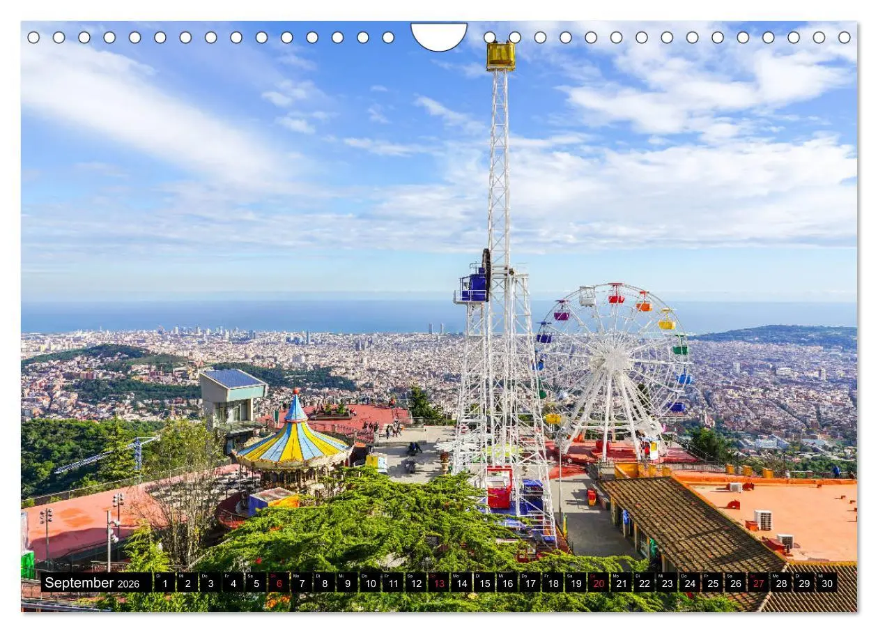 Bild: 9783457806050 | Barcelona - Über den Dächern Kataloniens (Wandkalender 2026 DIN A4...
