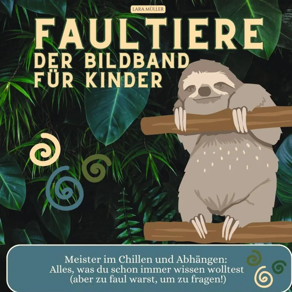 Cover: 9783750536050 | Faultiere - Der Bildband für Kinder | Lara Müller | Taschenbuch | 2023