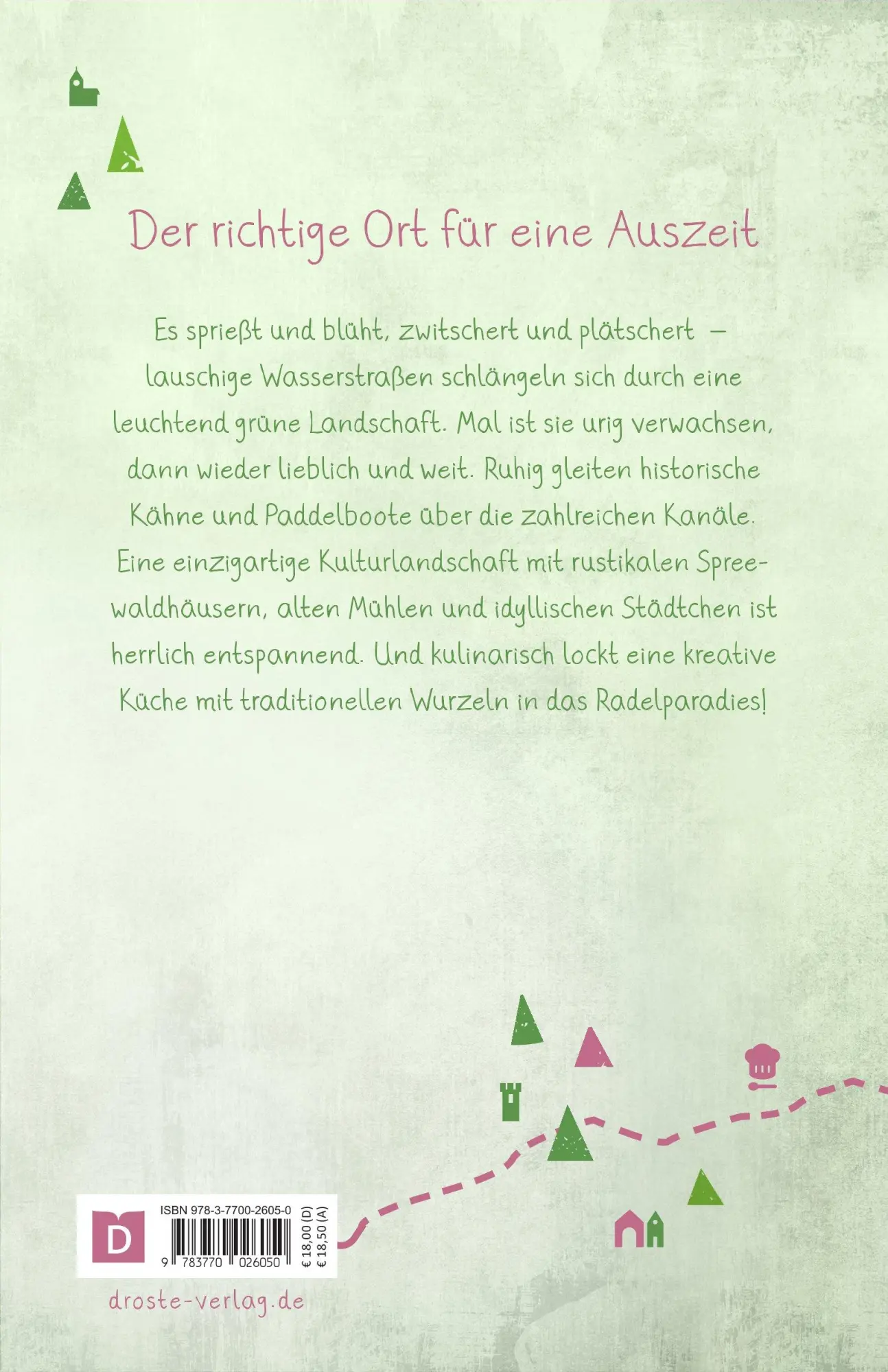 Rückseite: 9783770026050 | Spreewald. Radeln für die Seele | Wohlfühltouren | Juliane Israel