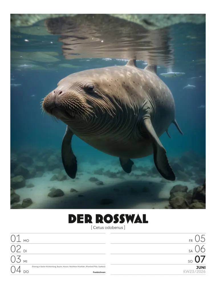 Bild: 9783838436050 | Verrücktes Tierleben Wochenplaner mit KI-Bildern Kalender 2026 | GmbH