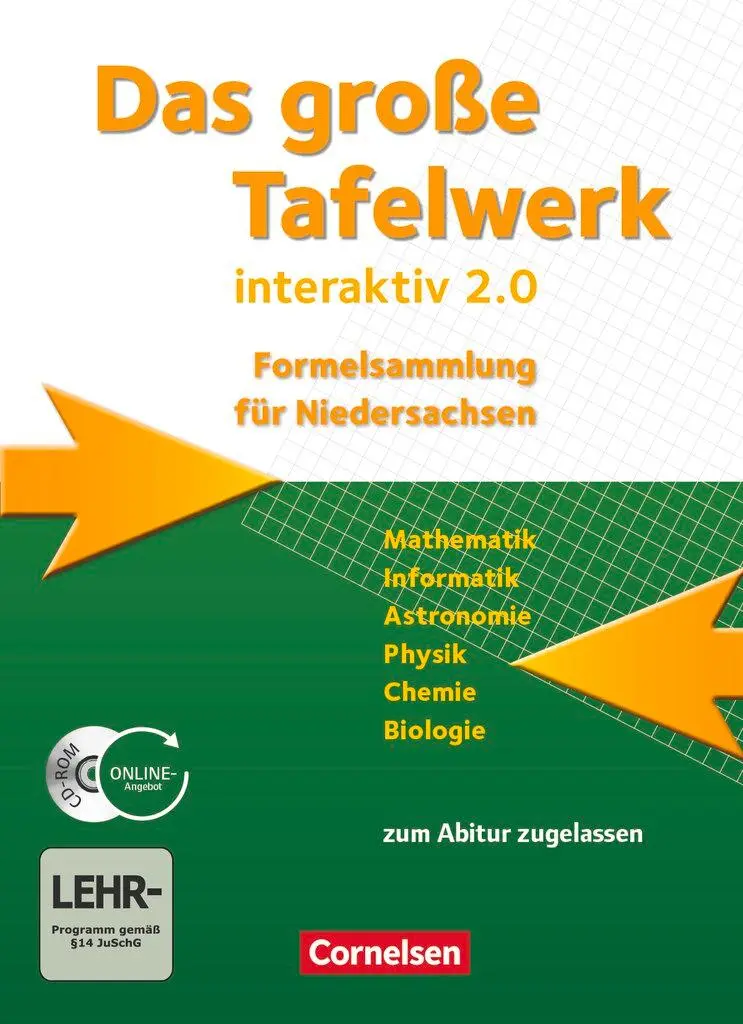 Cover: 9783060016150 | große Tafelwerk interaktiv 2.0 Niedersachsen. Schülerbuch | Buch