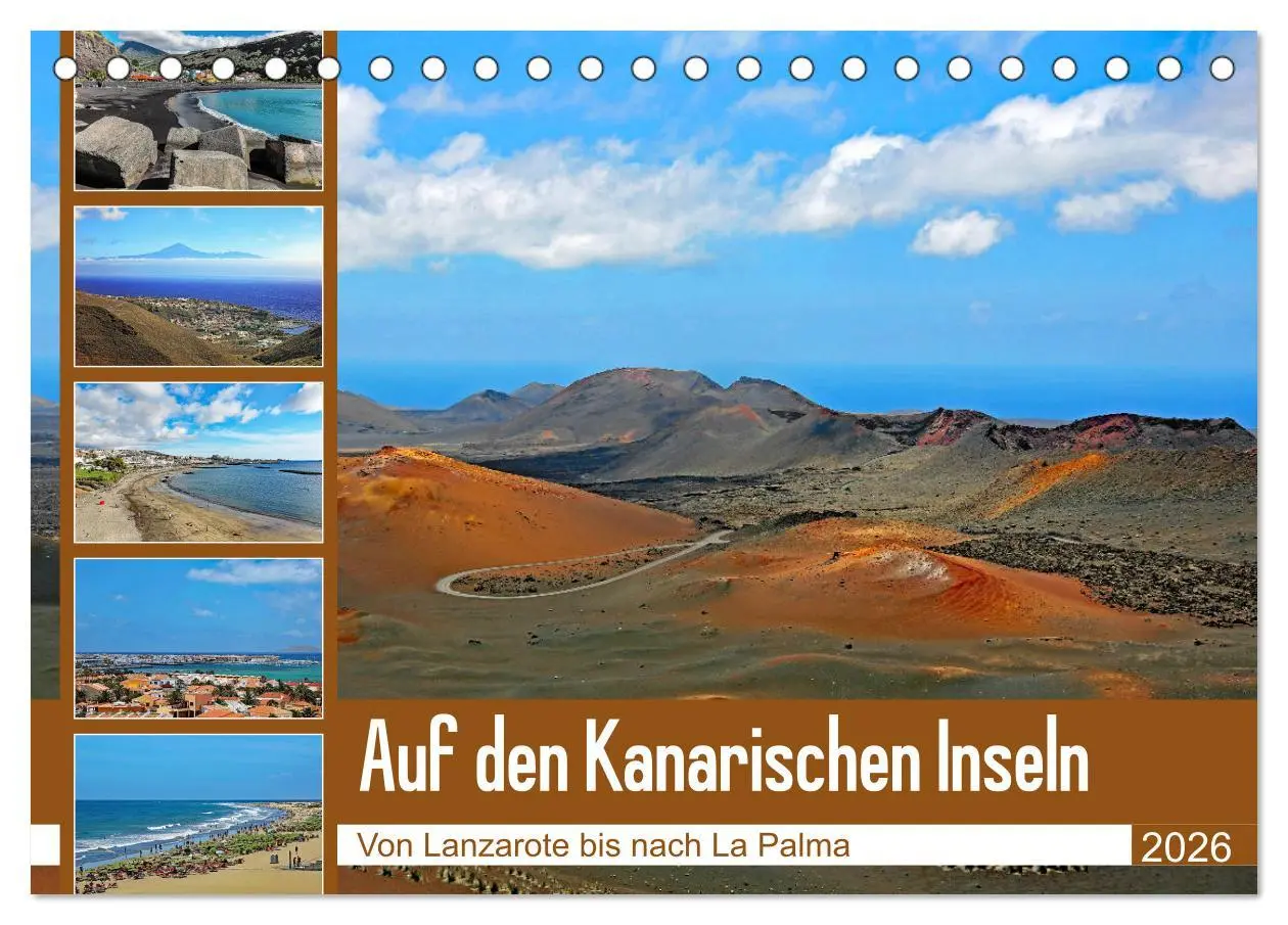 Cover: 9783457726150 | Auf den Kanarischen Inseln (Tischkalender 2026 DIN A5 quer),...