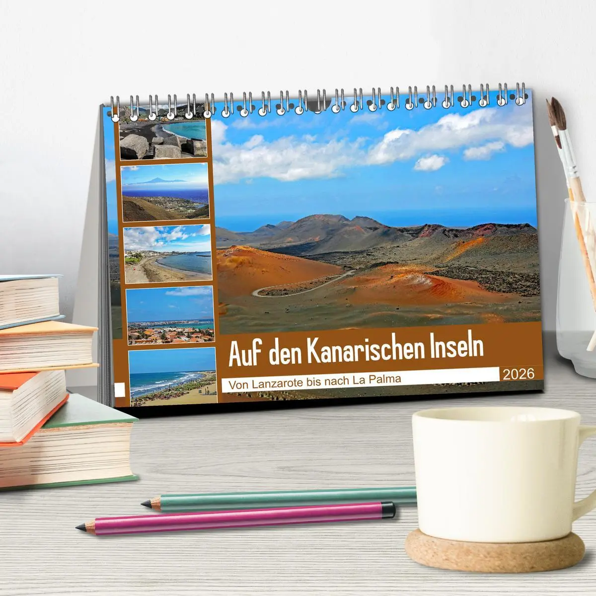 Bild: 9783457726150 | Auf den Kanarischen Inseln (Tischkalender 2026 DIN A5 quer),...