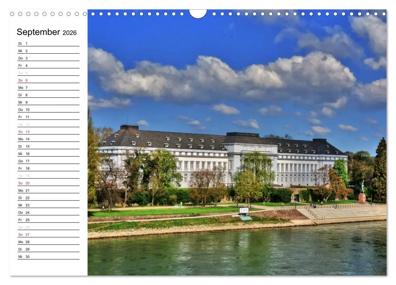 Bild: 9783516056150 | Der Koblenz Kalender (Wandkalender 2026 DIN A3 quer), CALVENDO...