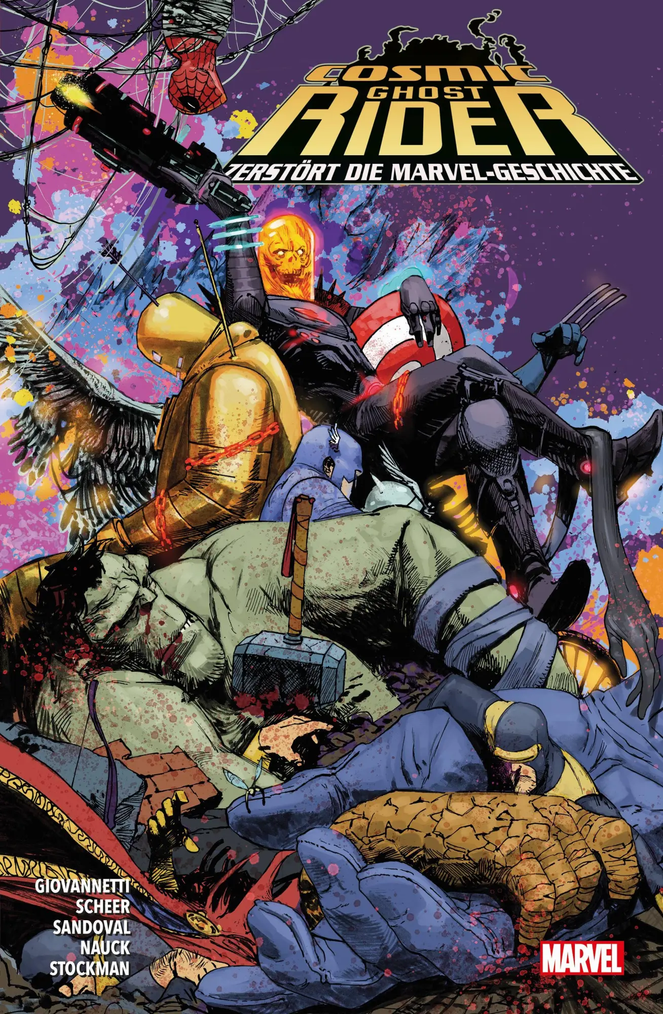 Cover: 9783741616150 | Cosmic Ghost Rider zerstört die Marvel-Geschichte | Giovannetti | Buch